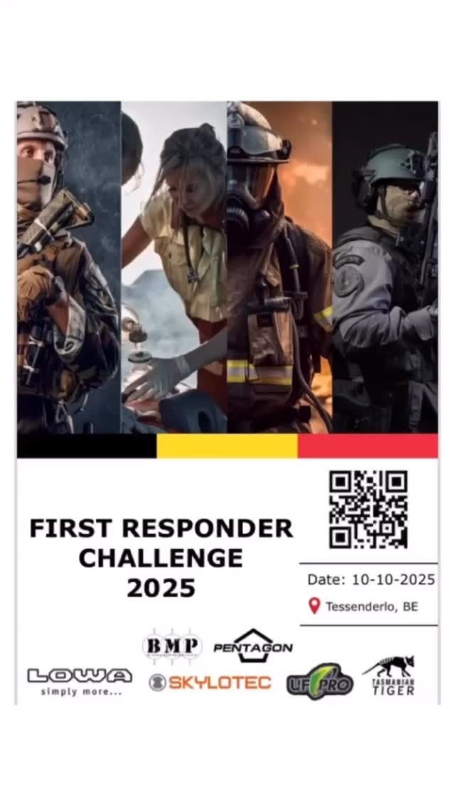 Ready to take on the challenge?๐ฅ Join us in this First Responder Obstacle Run, where teamwork, perseverance and grit lead the way!๐ช๐ฝ Itโs not just a race, itโs a mission. Are you in?? #FRC2025 #firstresponderchallenge